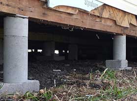 Pier and Beam Foundation Repair