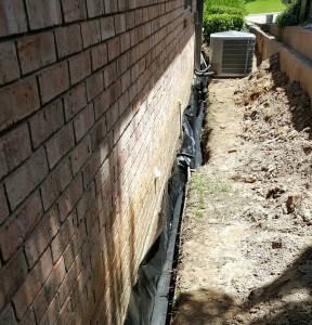 French drains for drainage problems, foundation issues French drains for drainage problems, foundation issues