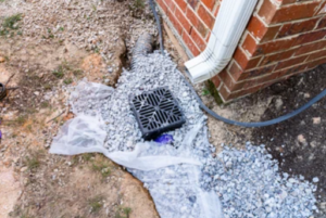 installing foundation french drain