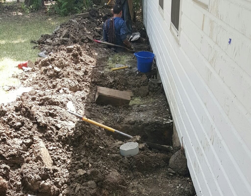 home foundation settling