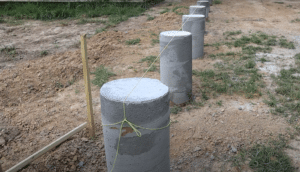 concrete piers